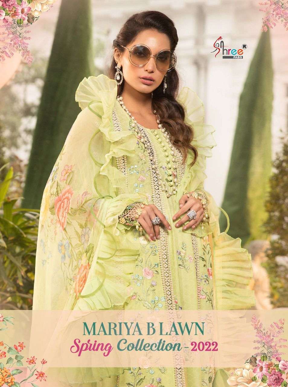 Maria.b lawn spring collection 2022 by shree fabs